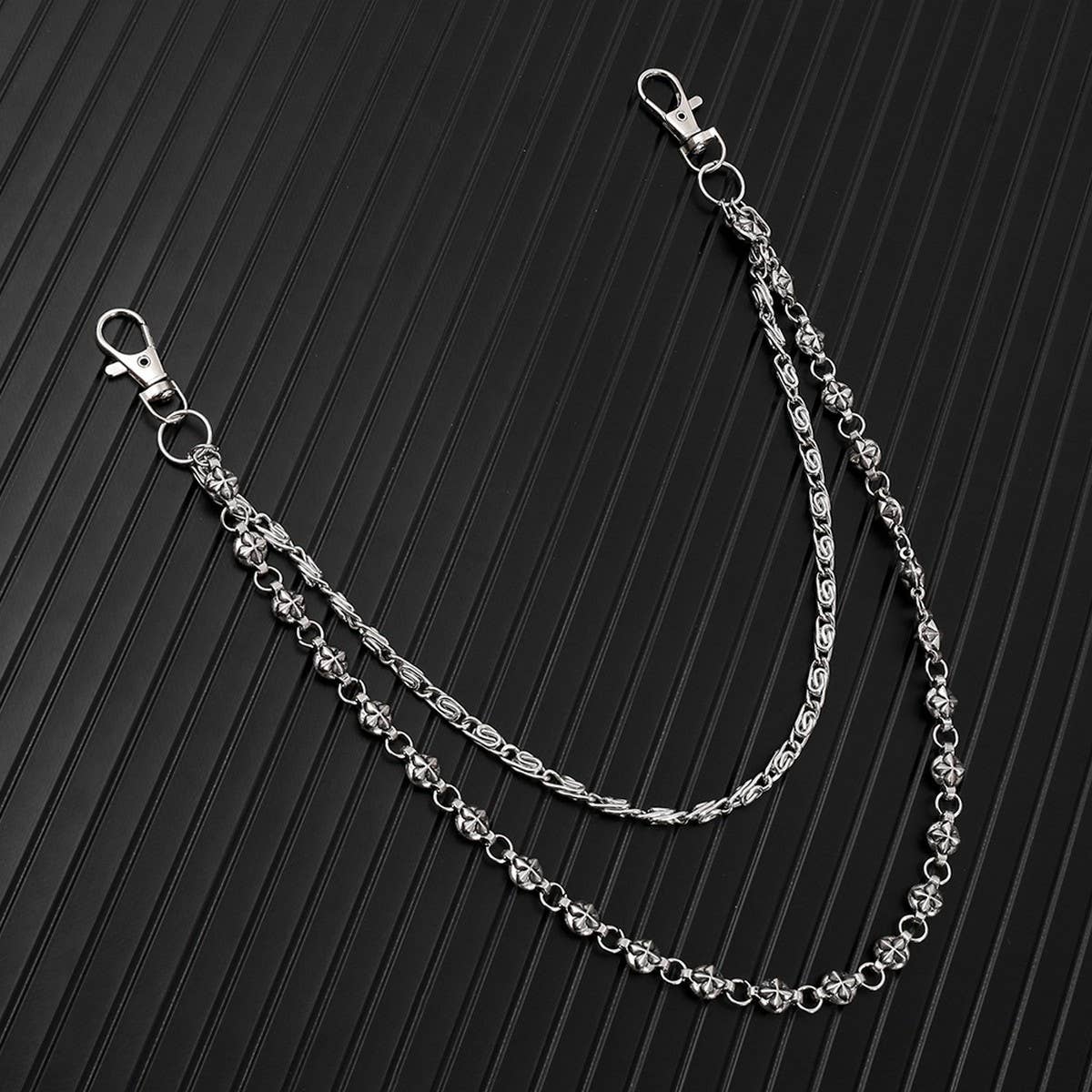 PERSONALIZED PUNK STYLE DOUBLE-LAYER TROUSER CHAIN_CWMM4884