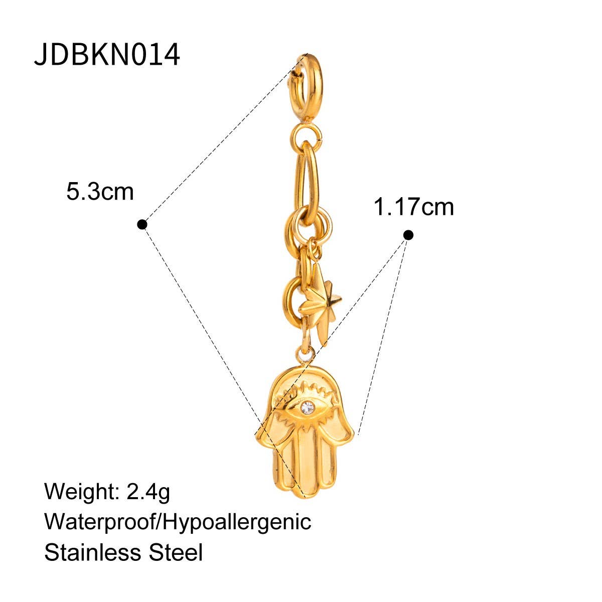 STAINLESS STEEL JEWELRY ACCESSORIES BIKINI PENDANT_CWMM4697