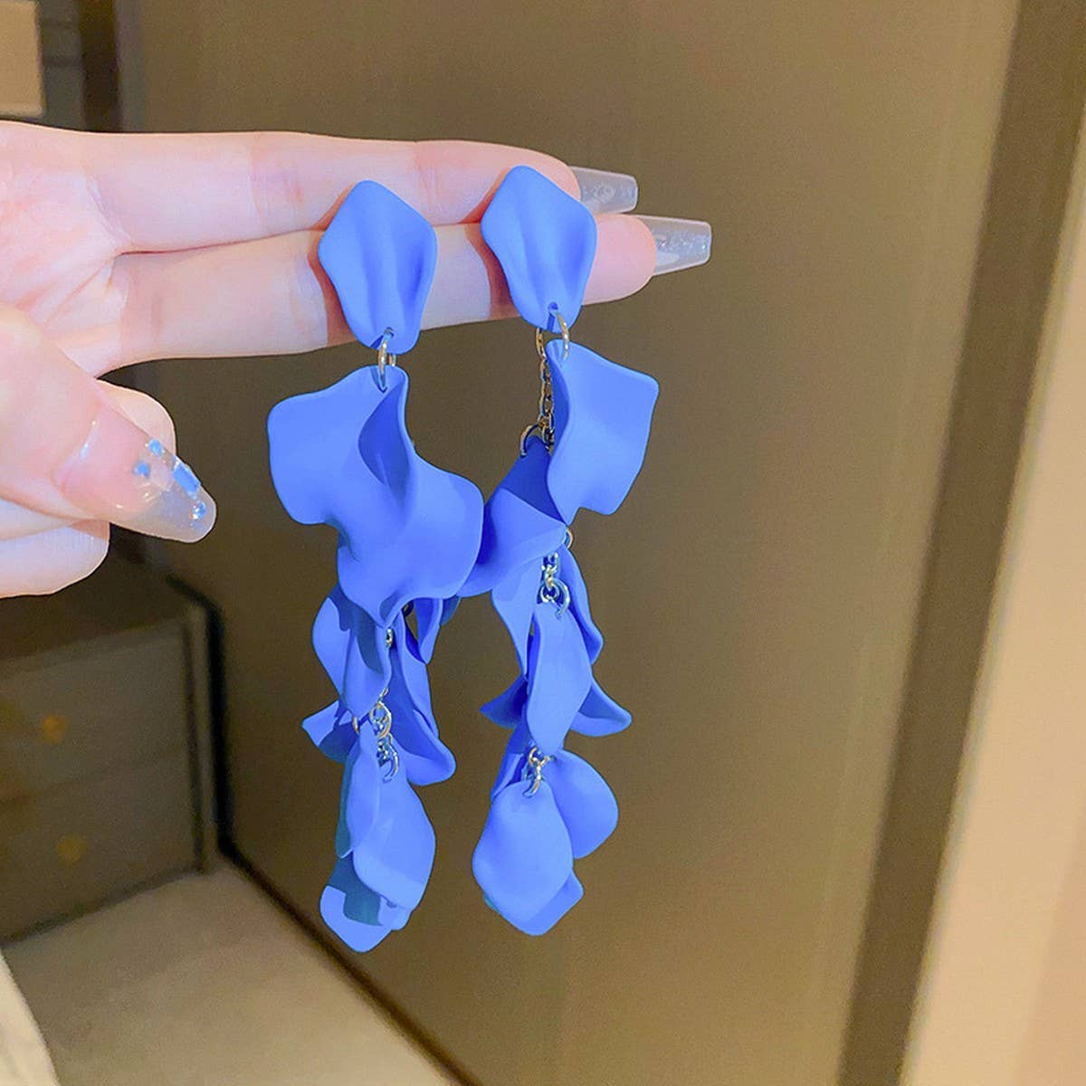 RETRO WATER DROP GEOMETRIC SIMPLE EARRINGS