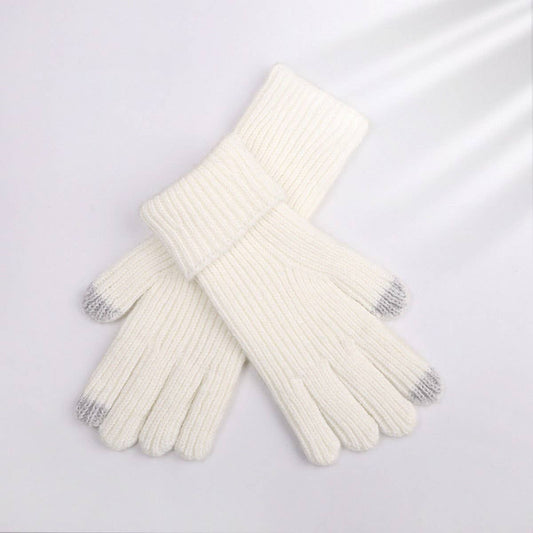 NEW WINTER CASHMERE KNITTED TOUCH SCREEN GLOVES_CWAG0240