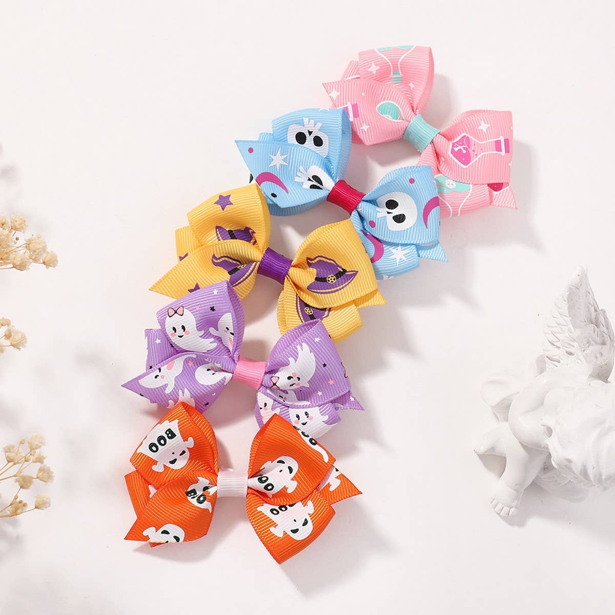 Halloween Kids Bow Hair Clip ? Cartoon Party