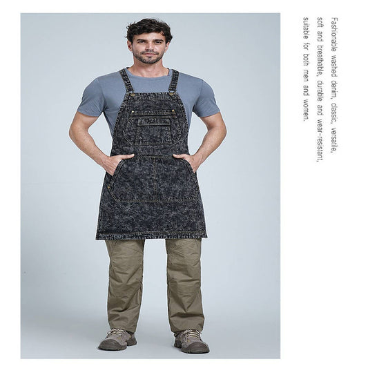 CWMM1816_Washed Denim Multi-Purpose Outdoor Work Apron