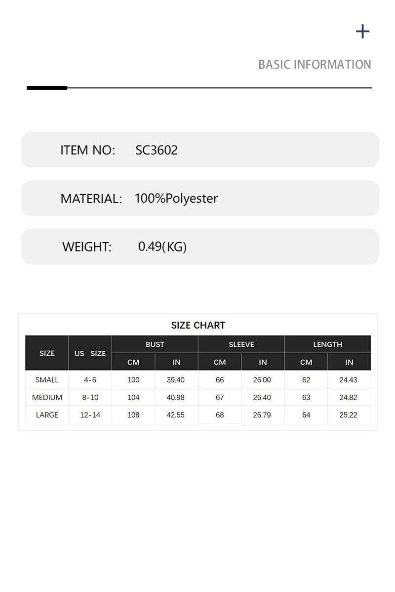 CWOCAL352  Casual Zip-Up Long Sleeve Cardigan