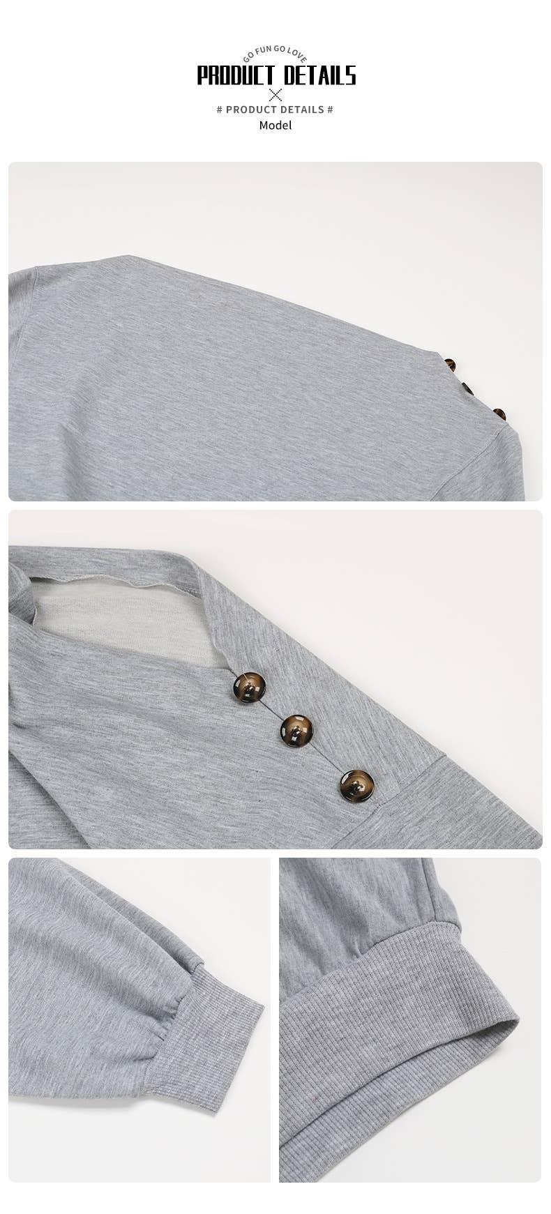 STRAIGHT-NECK OFF-THE-SHOULDER HOODIE