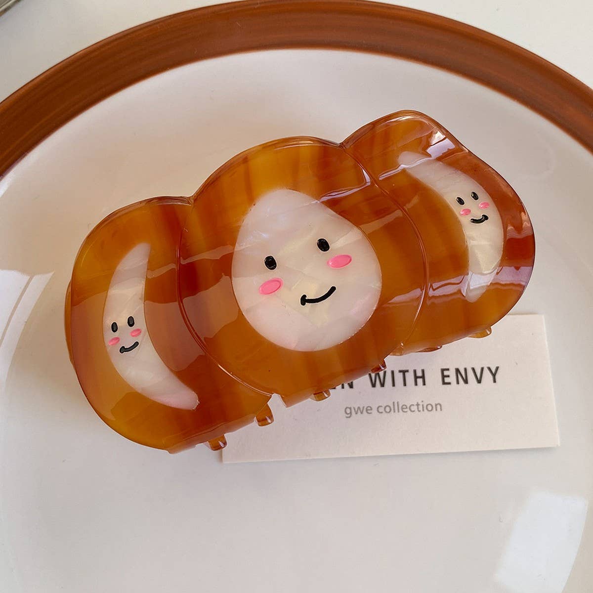 Bold Colorblock Claw Clip ??Large & Edgy Style_CWAHA6009