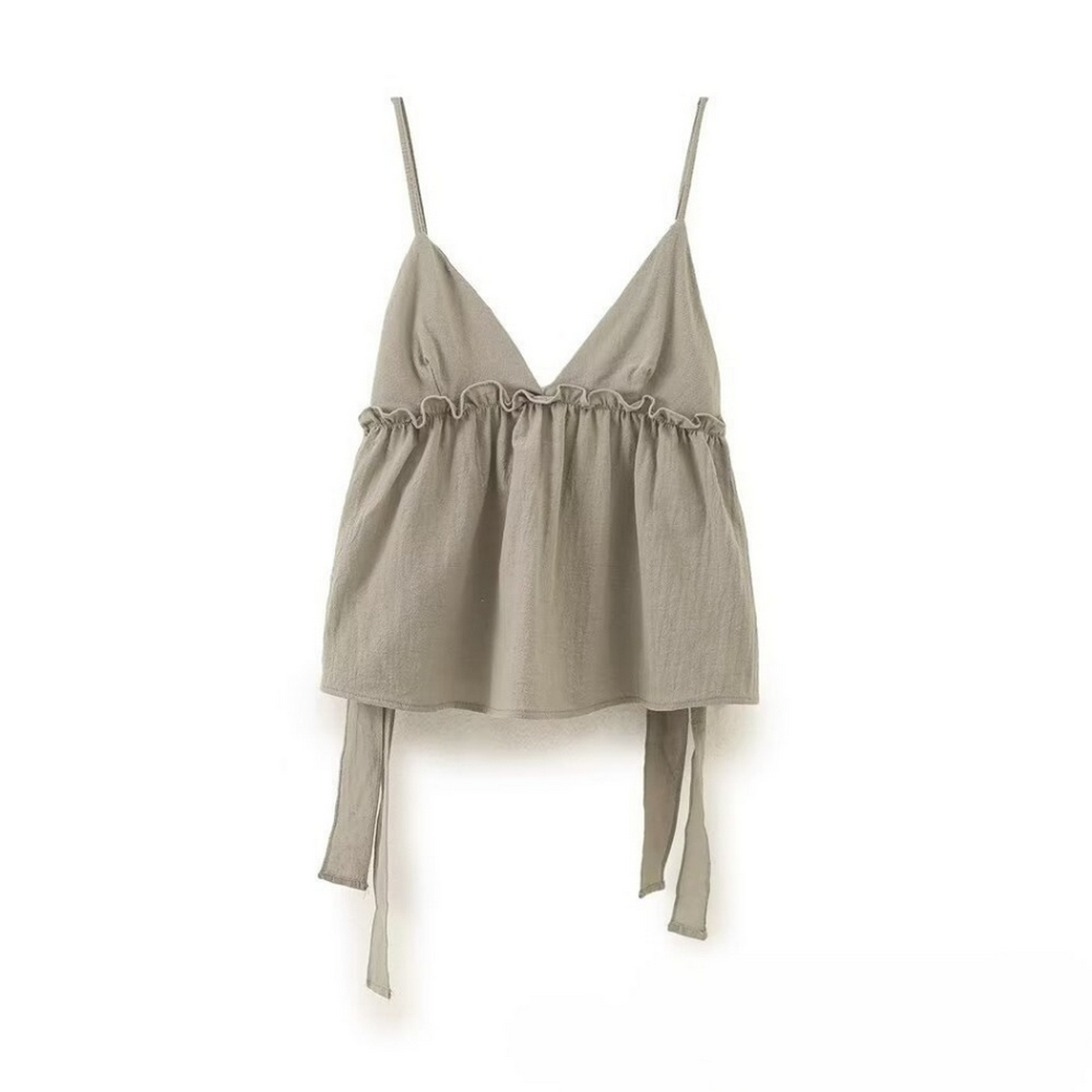 Solid Color Camisole ??French Chic Style_CWTHT0243