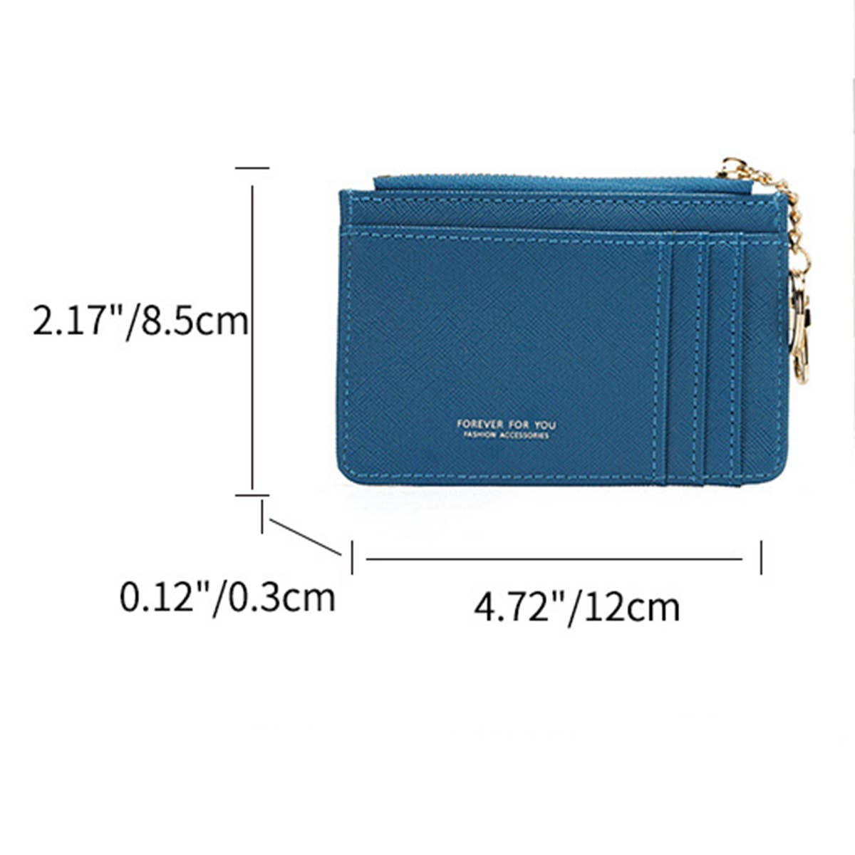 WOMEN PORTABLE SIMPLE CROSS PATTERN WALLET_CWAB1235