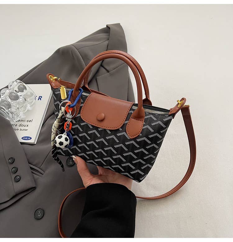 Large-capacity single-shoulder crossbody bag