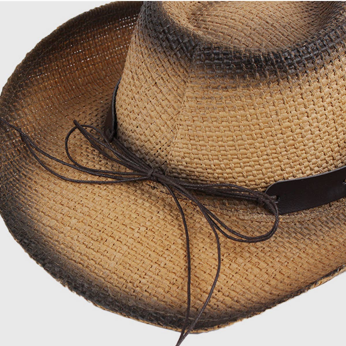 WESTERN COWBOY STRAW HAT JAZZ HAT_CWAH1198