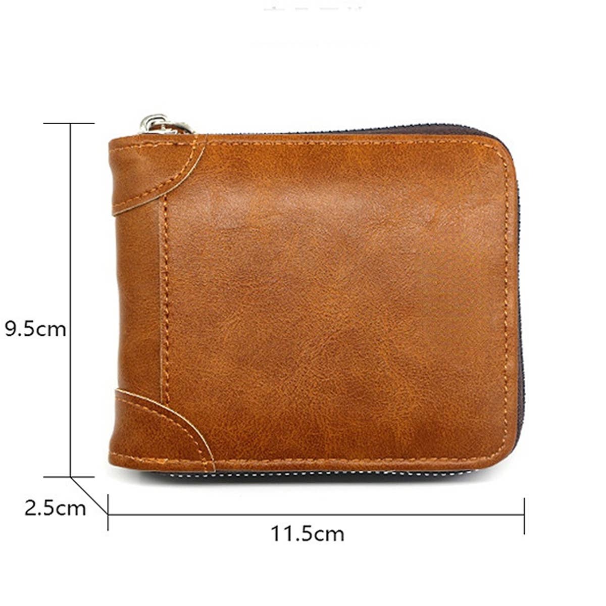 2024 NEW RETRO FASHION SOLID COLOR WALLET_CWAB2601