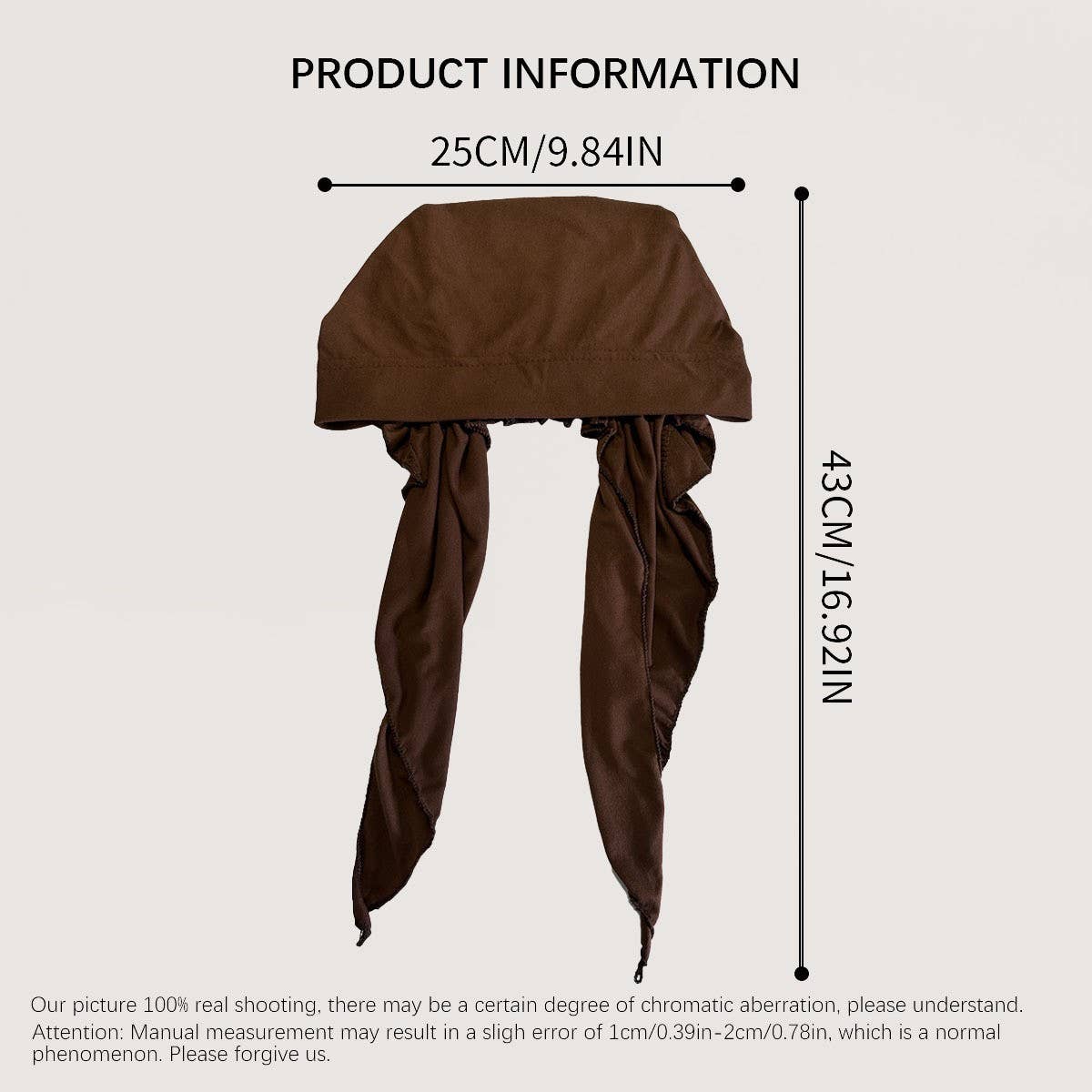 MULTICOLOR FASHION CURVED RIBBON TURBAN HAT