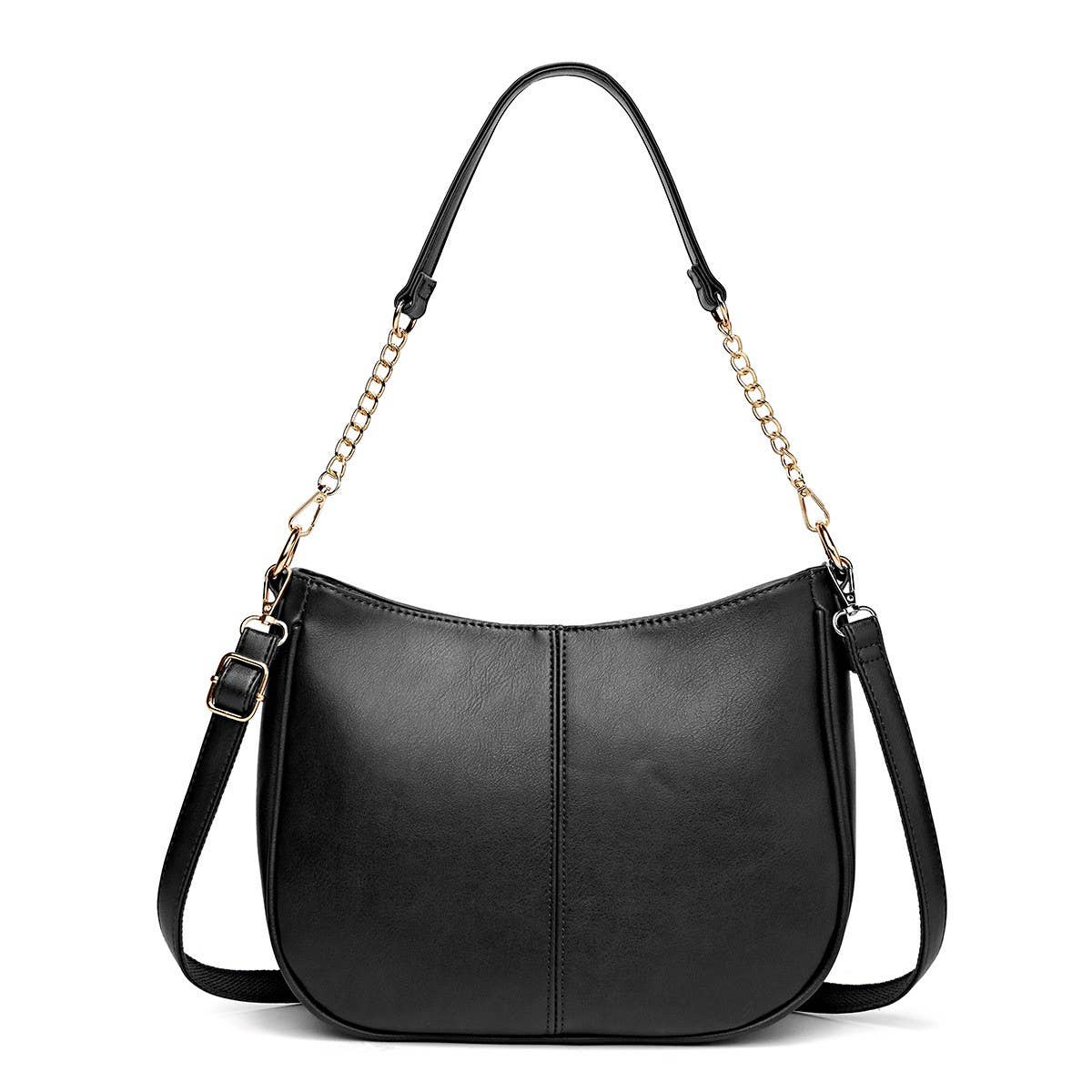 SIMPLE HIGH CAPACITY SINGLE SHOULDER CROSSBODY BAG_CWAB1809