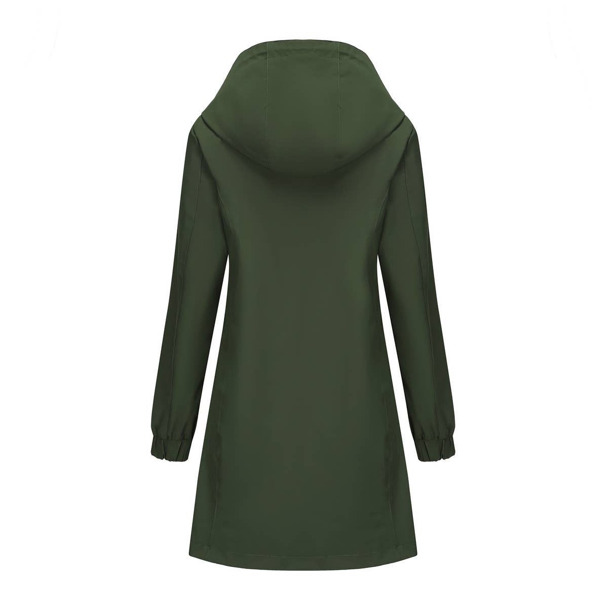 HOODED LONG-SLEEVED SPORTS TRENCH COAT