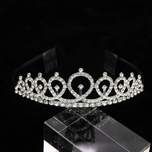 BIRTHDAY CROWN HEADBAND WEDDING CRYSTAL TIARAS_CWMM2023