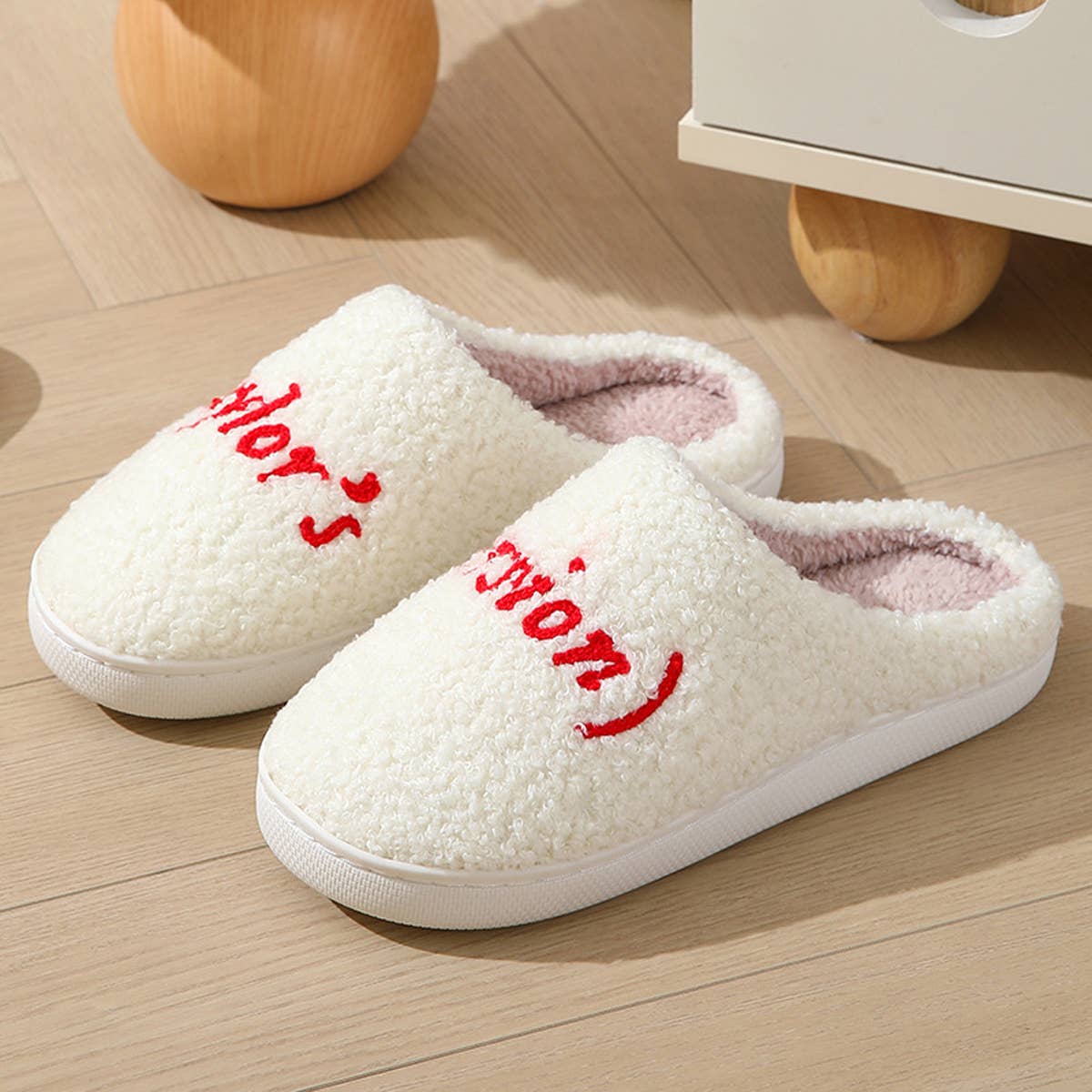 HOME WARM SOFT-SOLED COTTON SLIPPERS