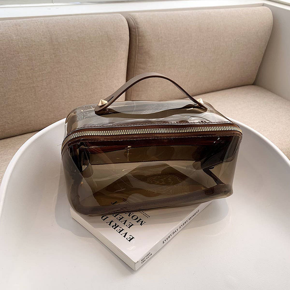 NEW HIGH-END SIMPLE TRANSPARENT COSMETIC BAG_CWAB4464