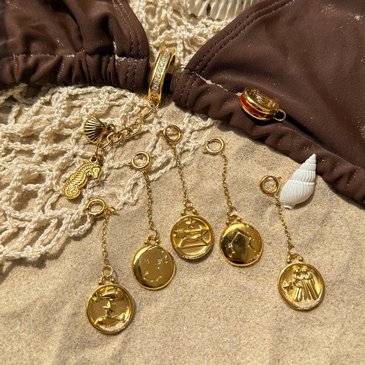 JEWELRY TWELVE CONSTELLATIONS BIKINI DIY PENDANT