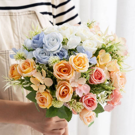 New Faux Elsa Rose Bouquet for Home Decor