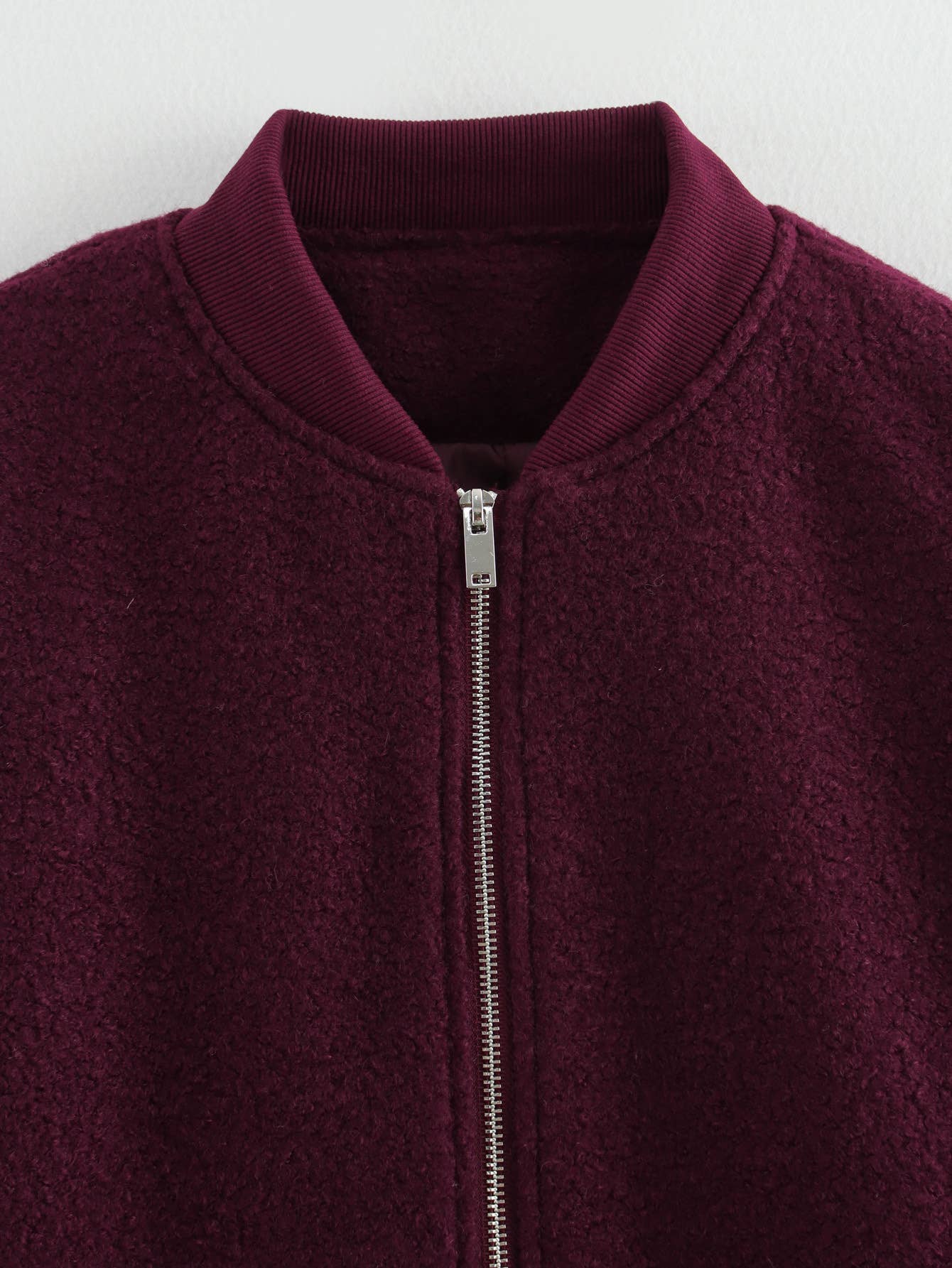 STYLISH CASUAL BEADED LEATHER CROPPED JACKET