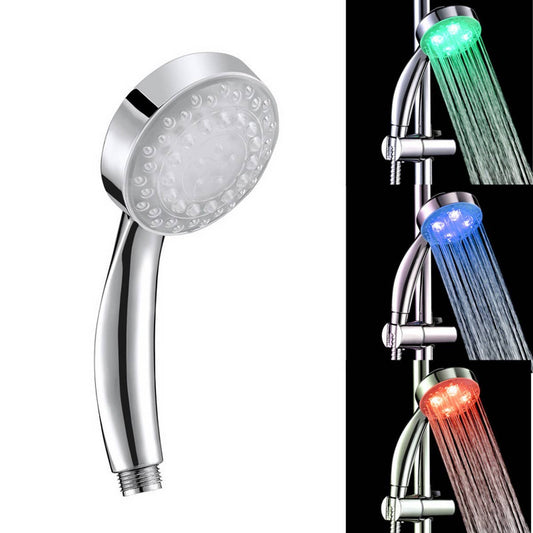 SELF-COLOR CHANGING LED COLORFUL SHOWER HEAD