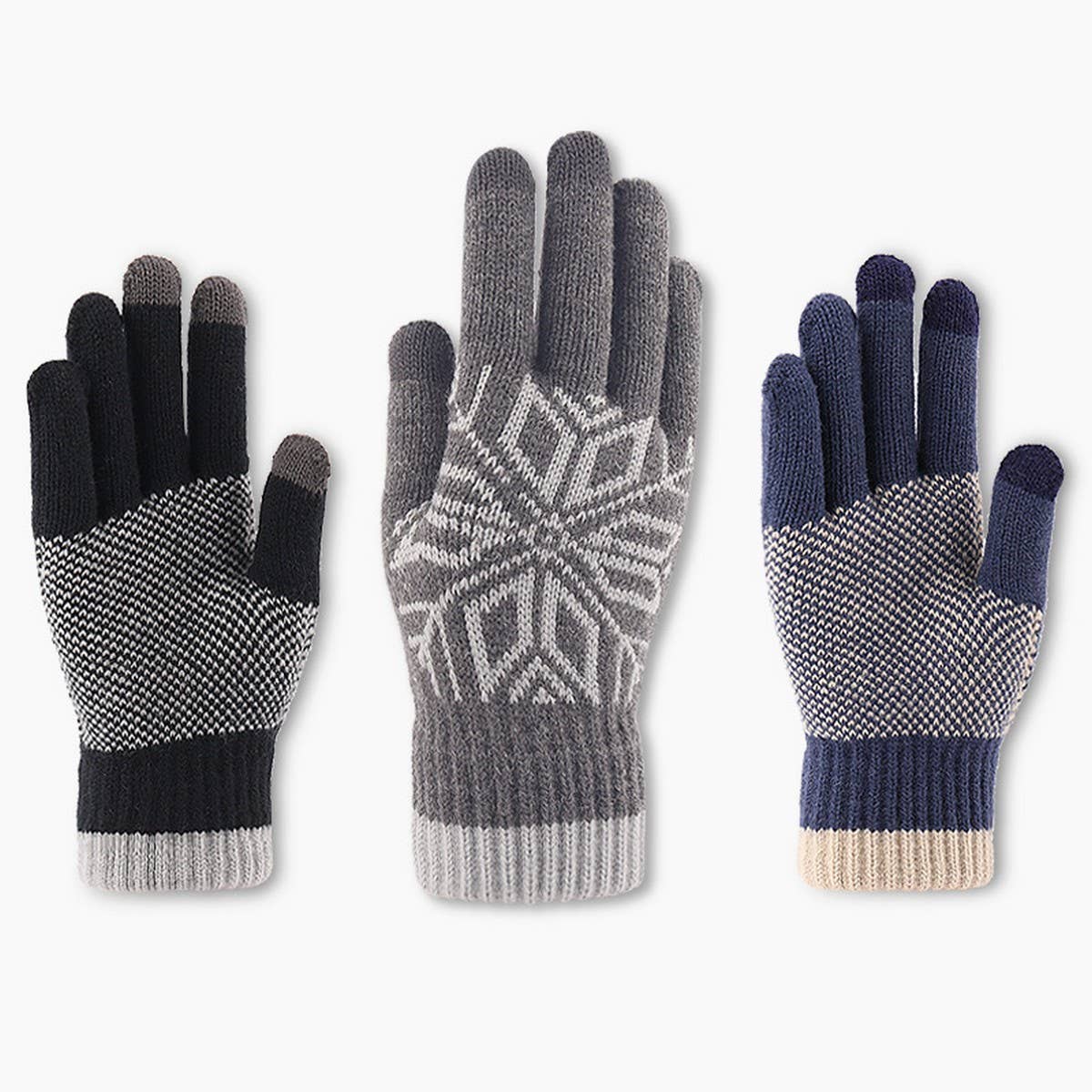 LARGE COLD-PROOF MEN'S TOUCH SCREEN GLOVES_CWAG0248