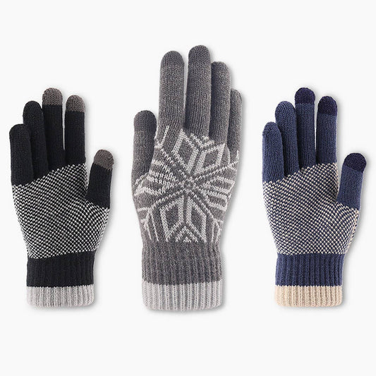LARGE COLD-PROOF MEN'S TOUCH SCREEN GLOVES_CWAG0248