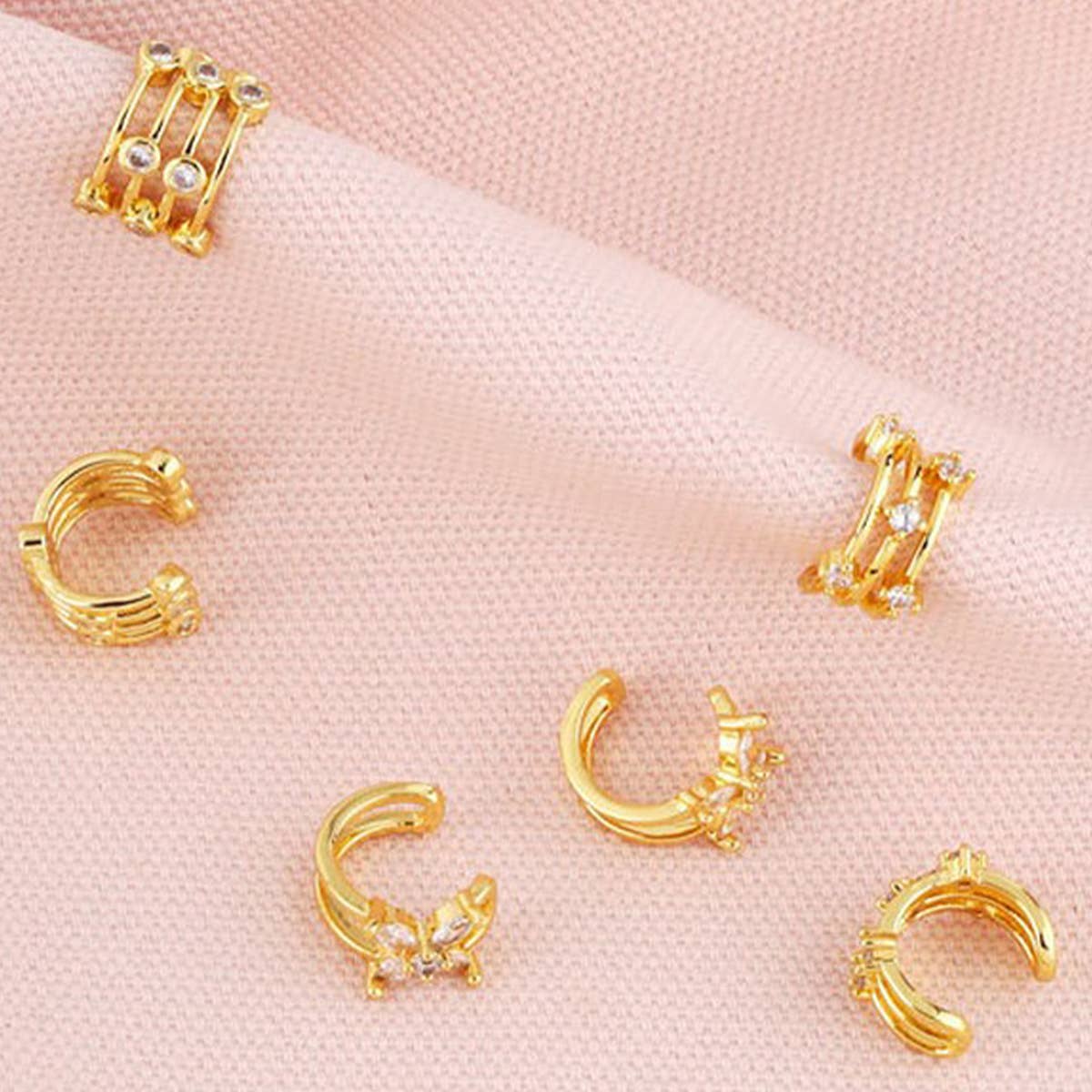 THREE LAYER EAR BONES WITHOUT EAR HOLES