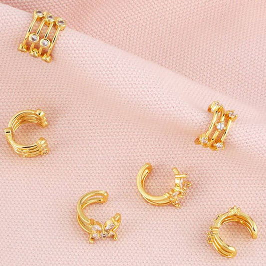 THREE LAYER EAR BONES WITHOUT EAR HOLES