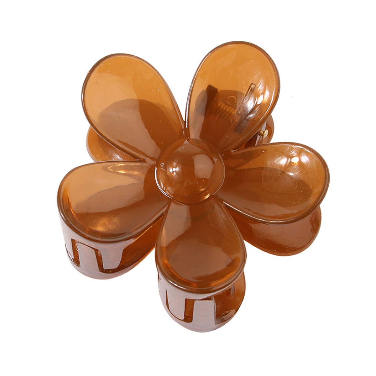 Matte Floral Hair Claw Clip ? Cute & Strong Hold_CWAHA0089