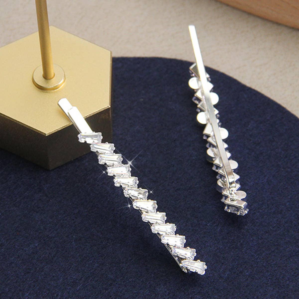 SPARKLING ZIRCON HAIR PIN EXQUISITE HAIR ACCESSORY_CWAHA1210