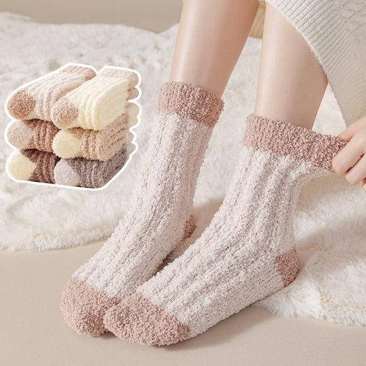 MID-CALF SLEEP SOCKS FOR AUTUMN AND WINTER