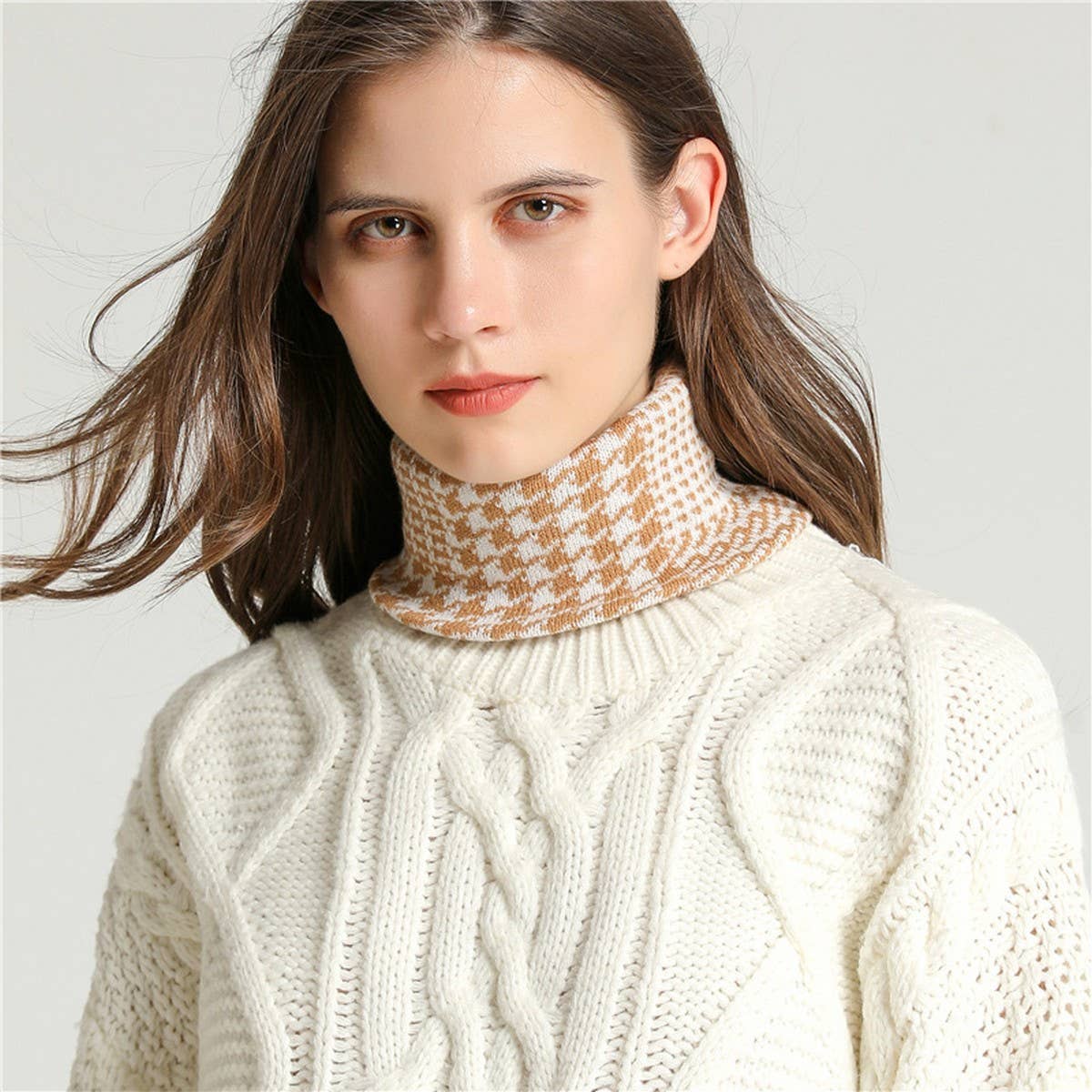 2024 NEW FASHION HOUNDSTOOTH NECK GAITER_CWASC1047