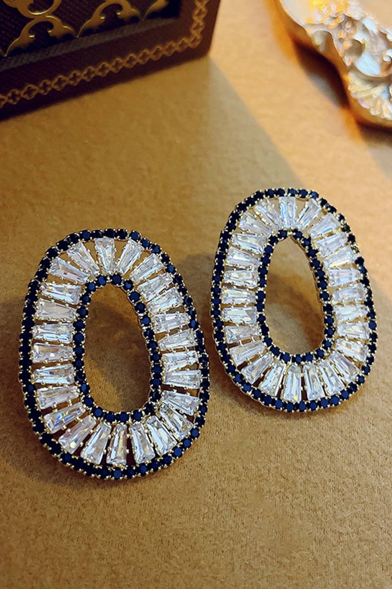 BEADS DECKED ROUND DANGLE EARRINGS_CWAJE0307