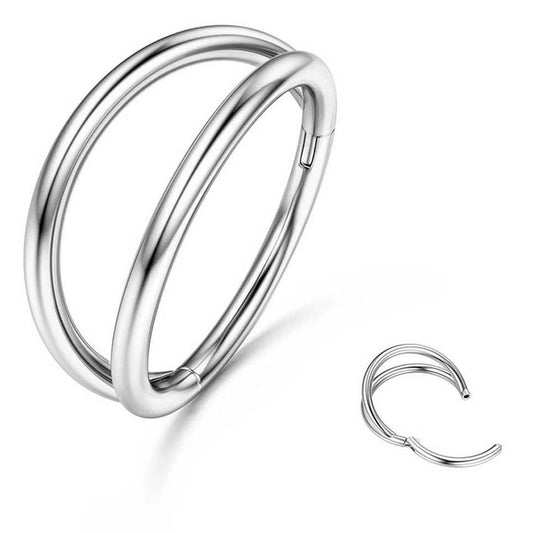 Trendy Stainless Steel Nose Ring Piercing