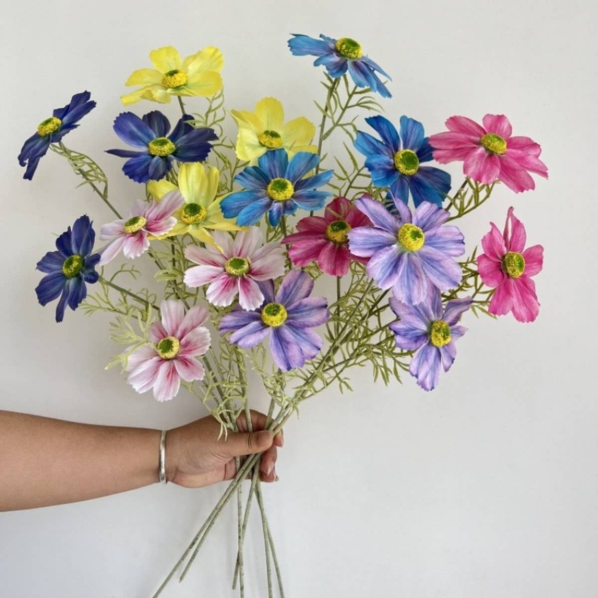 Artificial Cosmos Sunflower Silk Home Decor_CWMM6467