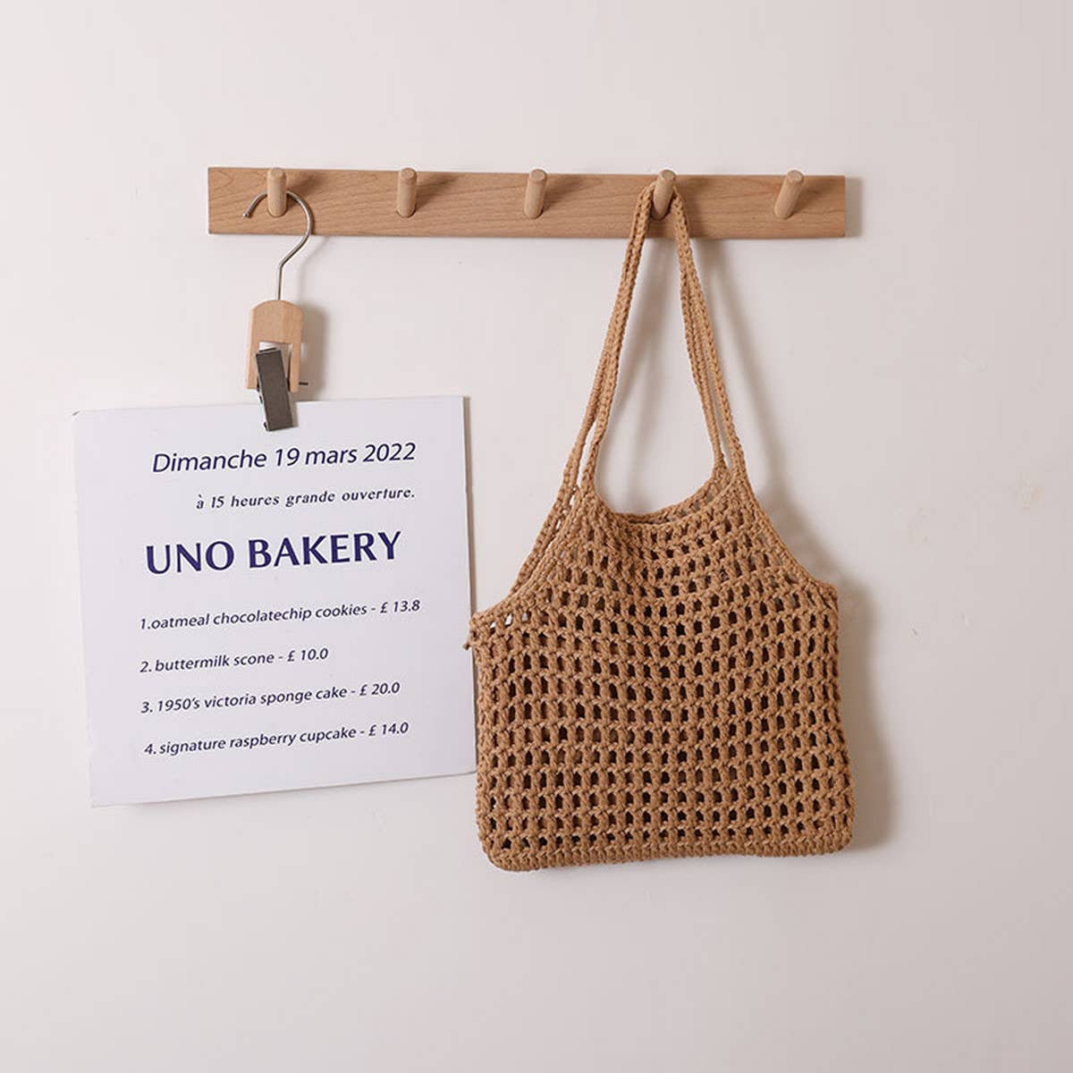 NEW STYLE HOLLOW PORTABLE HOLIDAY BEACH WOVEN BAG_CWAB1872