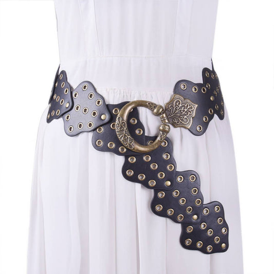 NEW STYLE ATMOSPHERIC RETRO COPPER BUCKLE BELT_CWABE0483