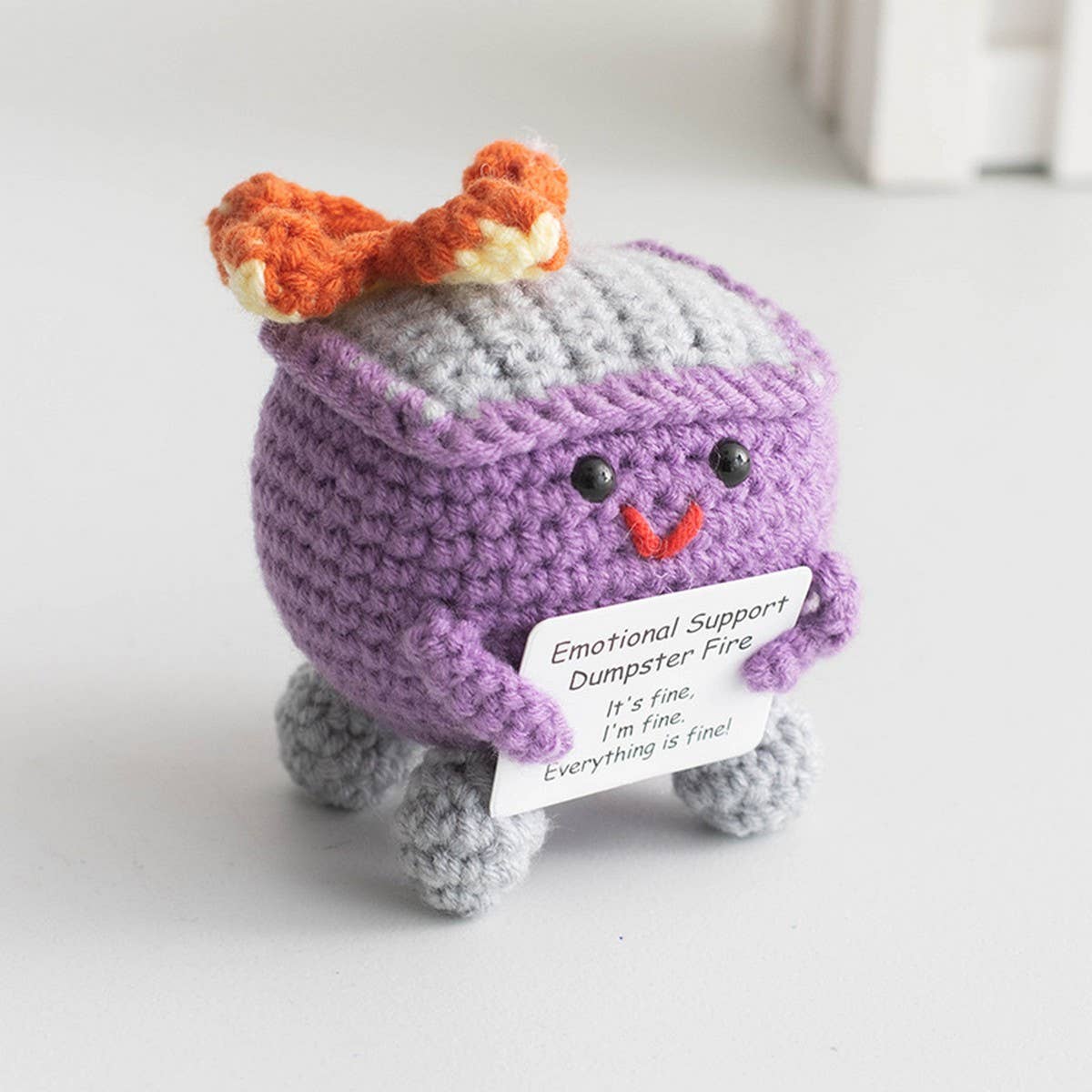 CWMM9276_FUNNY FIRE EXTINGUISHER KNITTED ACCESSORIES