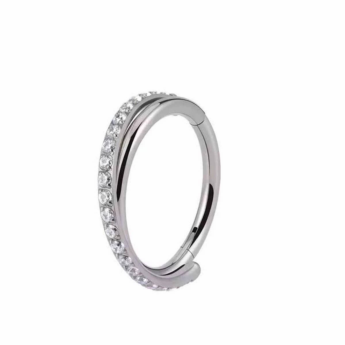 Closed Hoop Nose Ring 316 Stainless