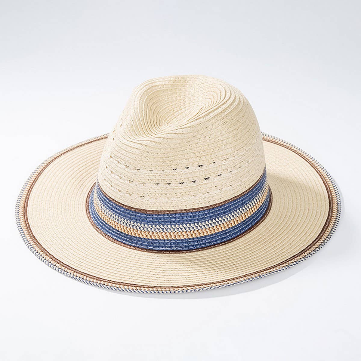 Summer leisure sunshade boutique straw hat_CWAH3414