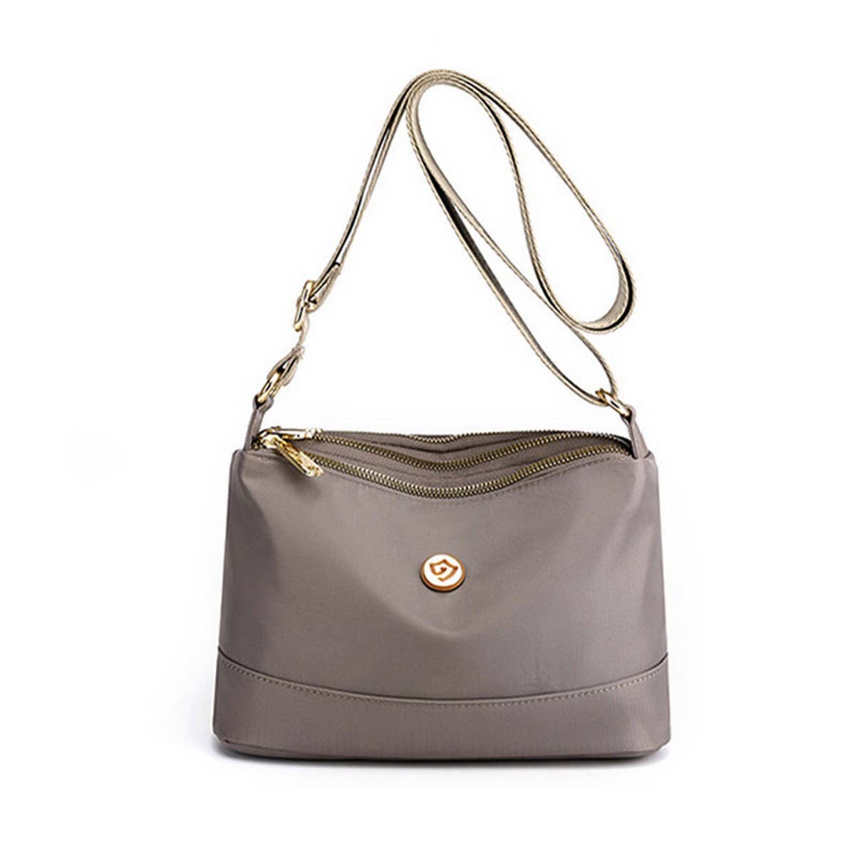 NYLON CLOTH CASUAL SHOULDER MESSENGER BAG_CWAB3532