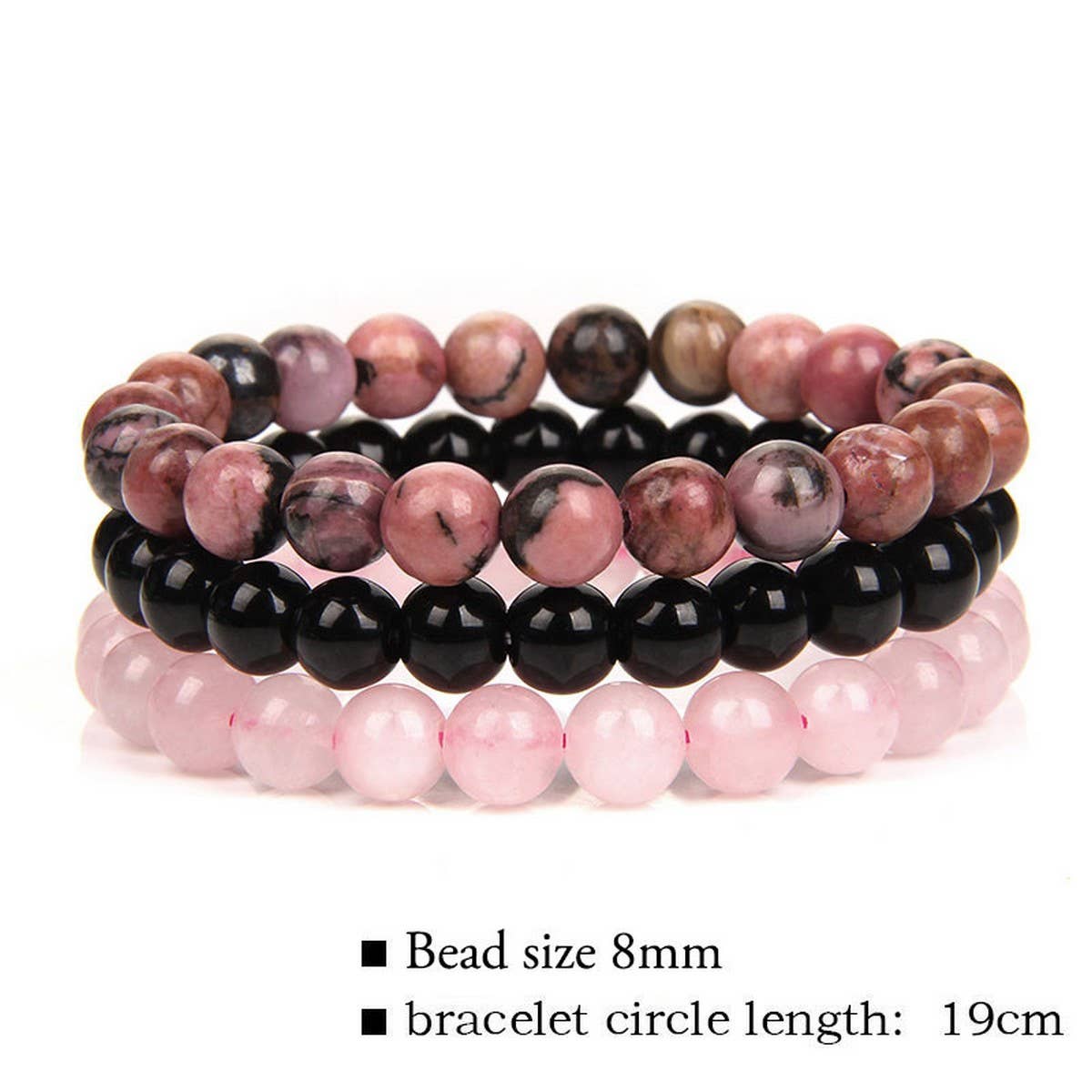 CWAJE3874_THREE-LAYER BEAD COMBINATION BRACELET