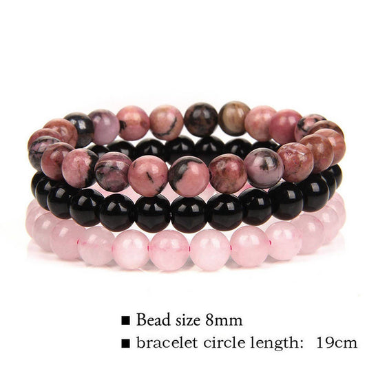 CWAJE3874_THREE-LAYER BEAD COMBINATION BRACELET