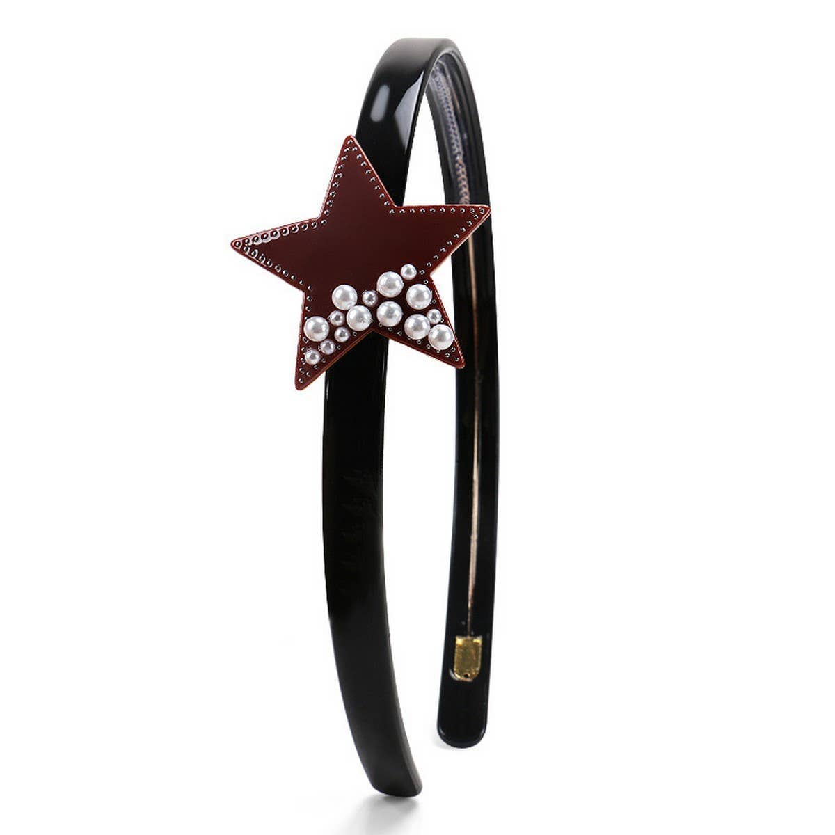 FIVE-POINTED STAR HEADBAND PEARL DIAMOND HEADBAND