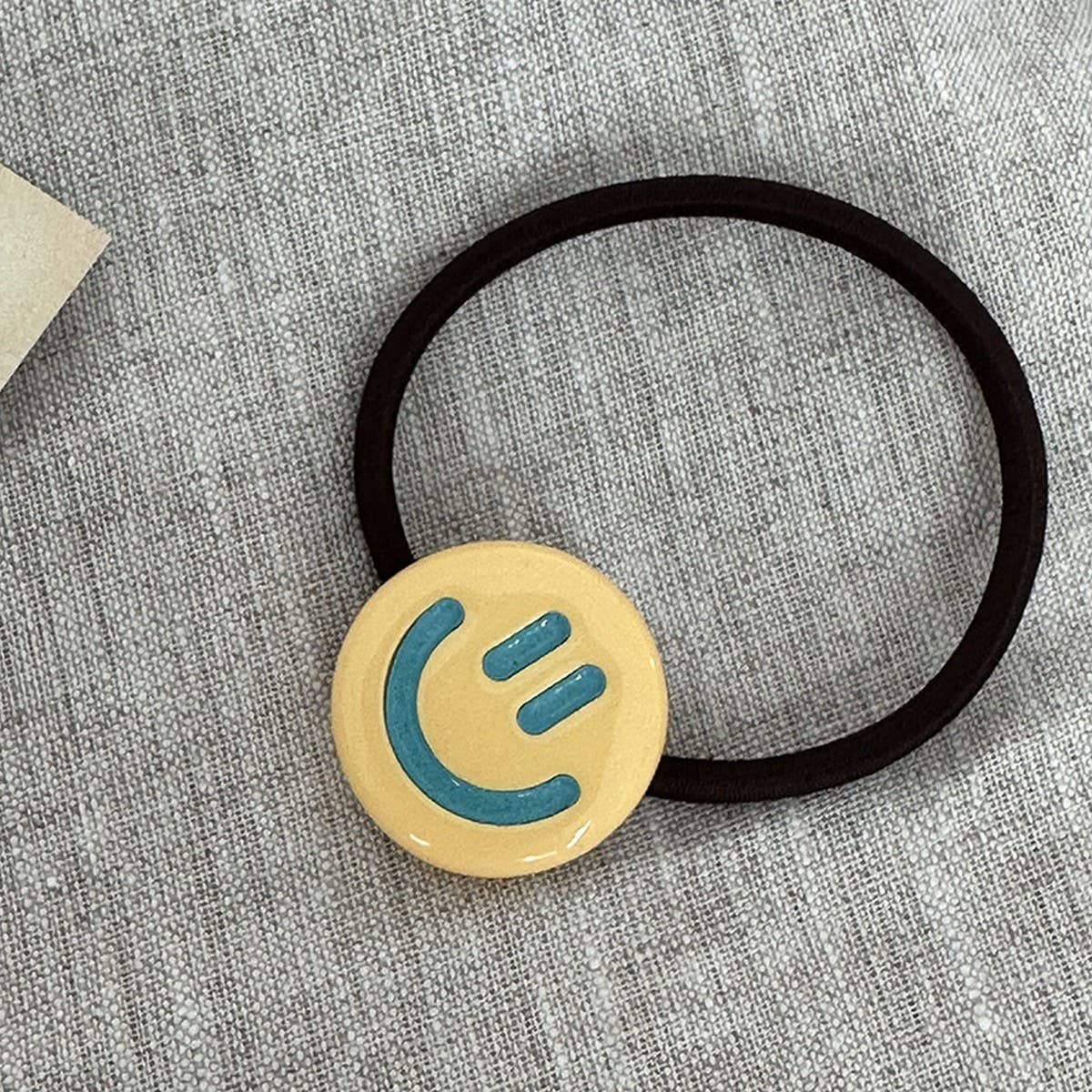 SMILEY FACE HAIR TIES_CWAHA0340