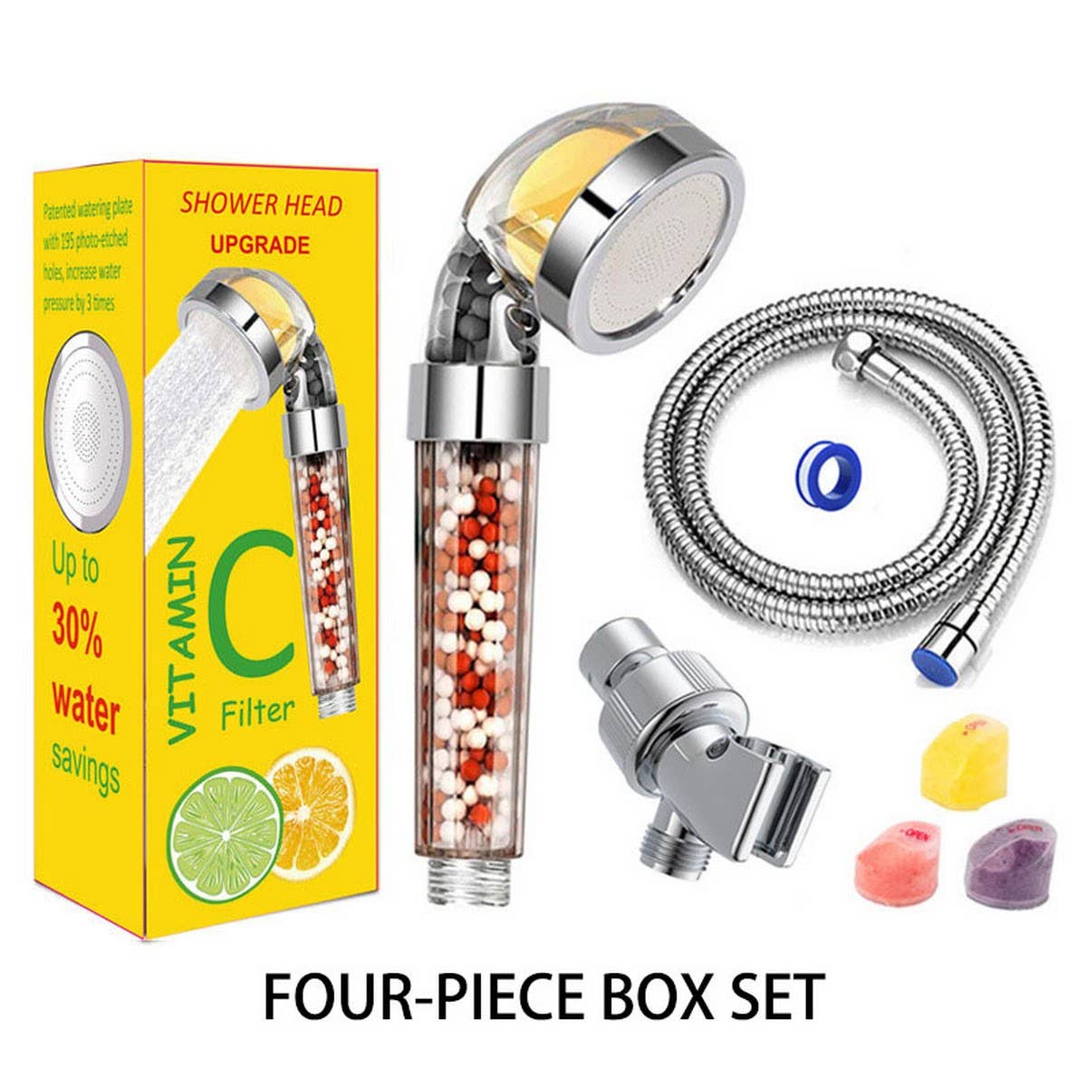 NEGATIVE ION SHOWER SET AMERICAN SHOWER ARM