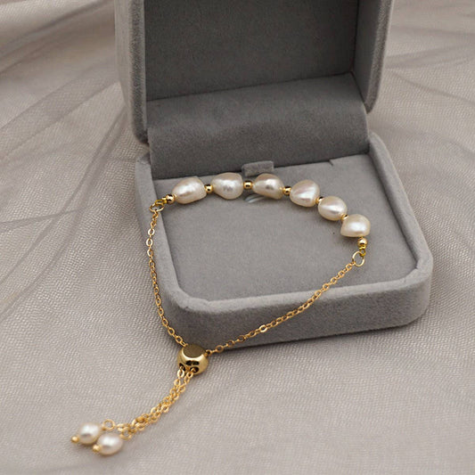 FRESHWATER PEARL SIMPLE FASHION BRACELET