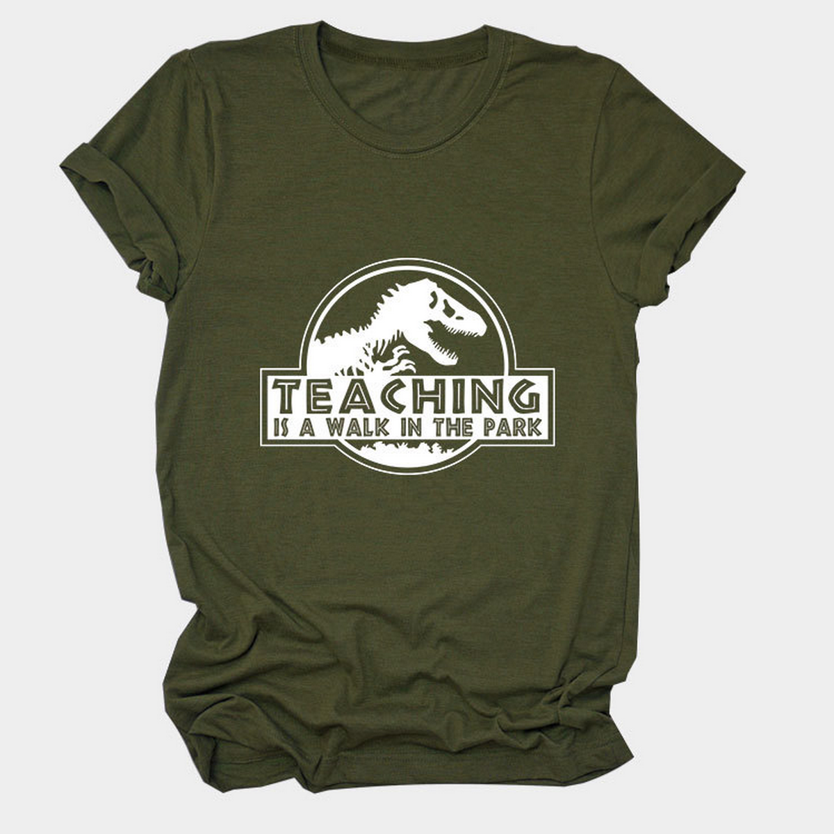 Summer Crew Neck Tee ??Funny Teaching Design_CWTTS1497