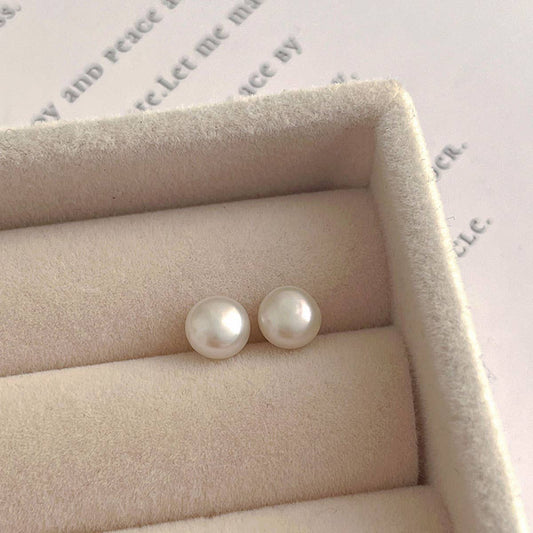 Personality s925 silver needle ear studs