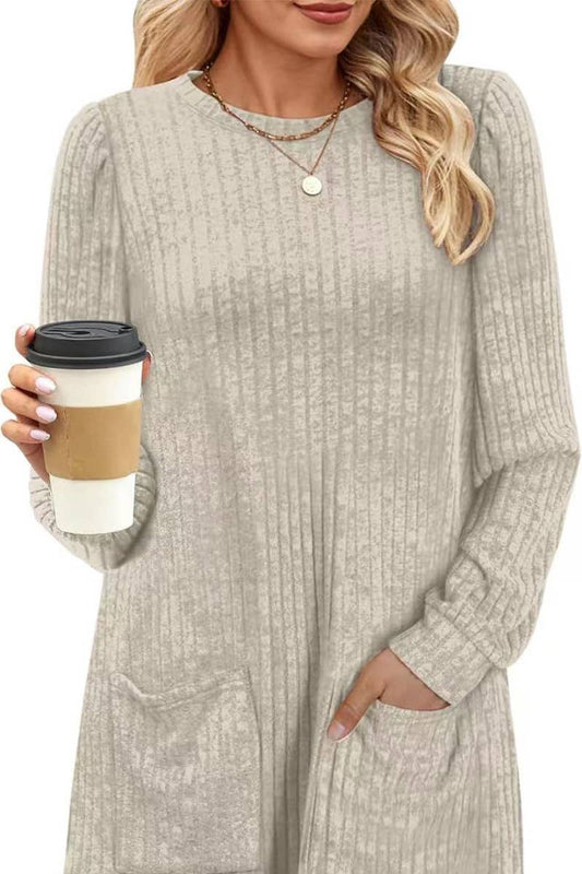 WOMEN CASUAL PUFF SLEEVE SHIRT_CWTSTL0781